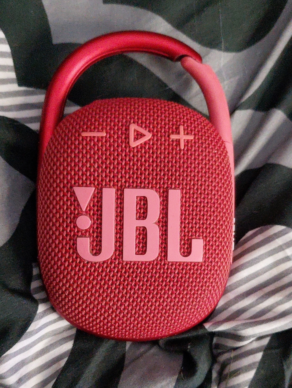 JBL Clip 4 Portable Bluetooth Speaker - Red